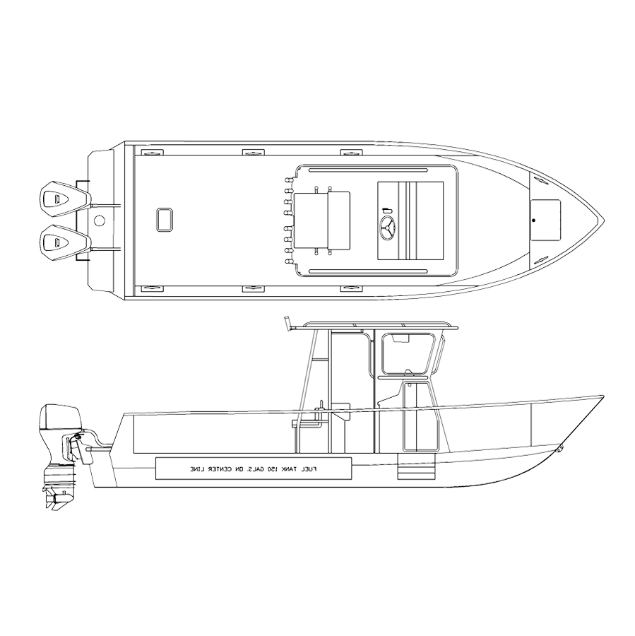 V2800 line drawing of the Super Top