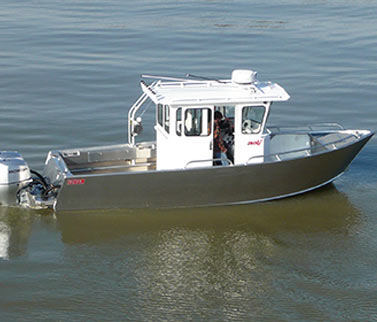 Welded Aluminum Fishing Boats and Skiff Builders in WA 